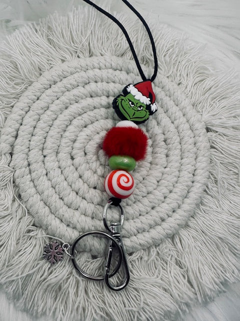 Green Mean Man Lanyard